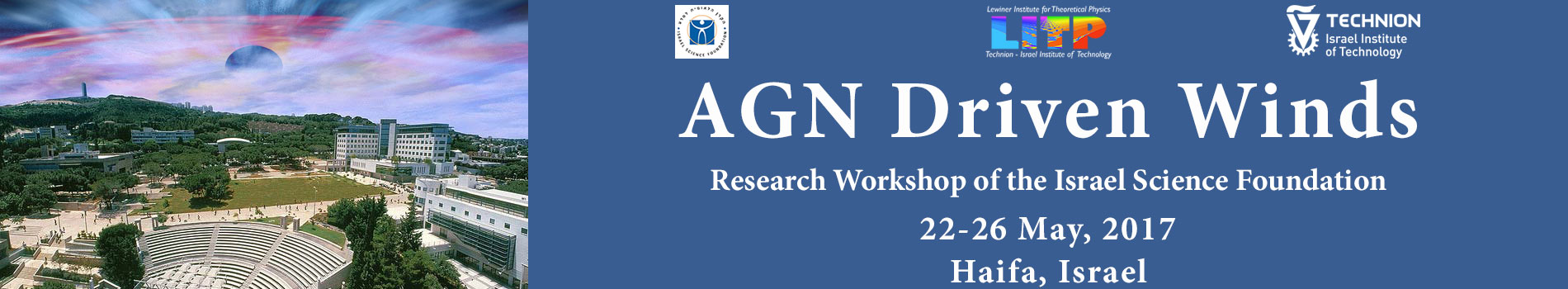 AGN Driven winds 2017 conference banner