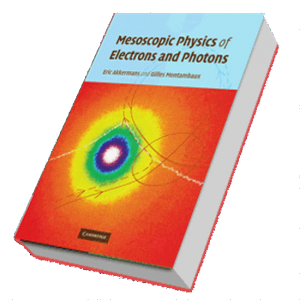 Mesoscopic Physics of electrons and photons