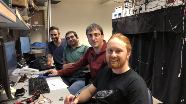 From left to right: Gal Ness, Yanay Florsheim, Yoav Sagi and Kostya Shkedrov